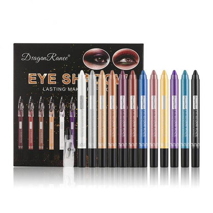 Set de 12 Lápices de Sombras de Ojos: Lleva Tu Maquillaje al Siguiente Nivel